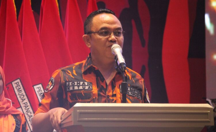 Johan Aripin Muda, ketua terpilih Pemuda Pancasila Banten/Doc. MPW PP Banten /