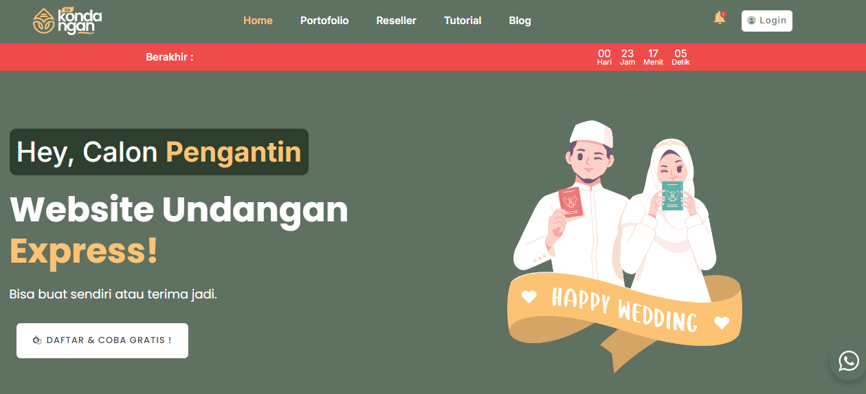 tampilan kekondangan