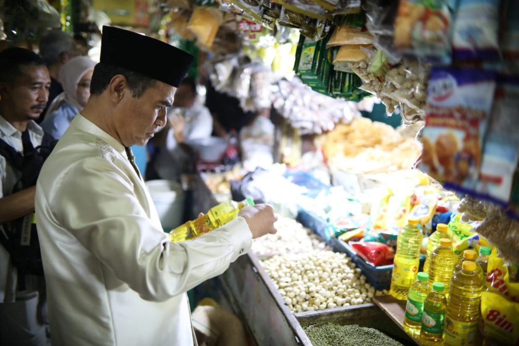 Mentan Amran Sidak Pasar Jaya Lenteng Agung, Jakarta Selatan