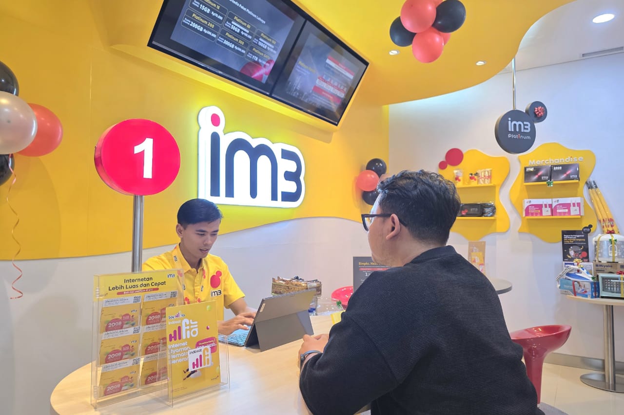 Gerai IM3 Terbaru Berlokasi di Living World Grand Wisata Tambun, Kabupaten Bekasi